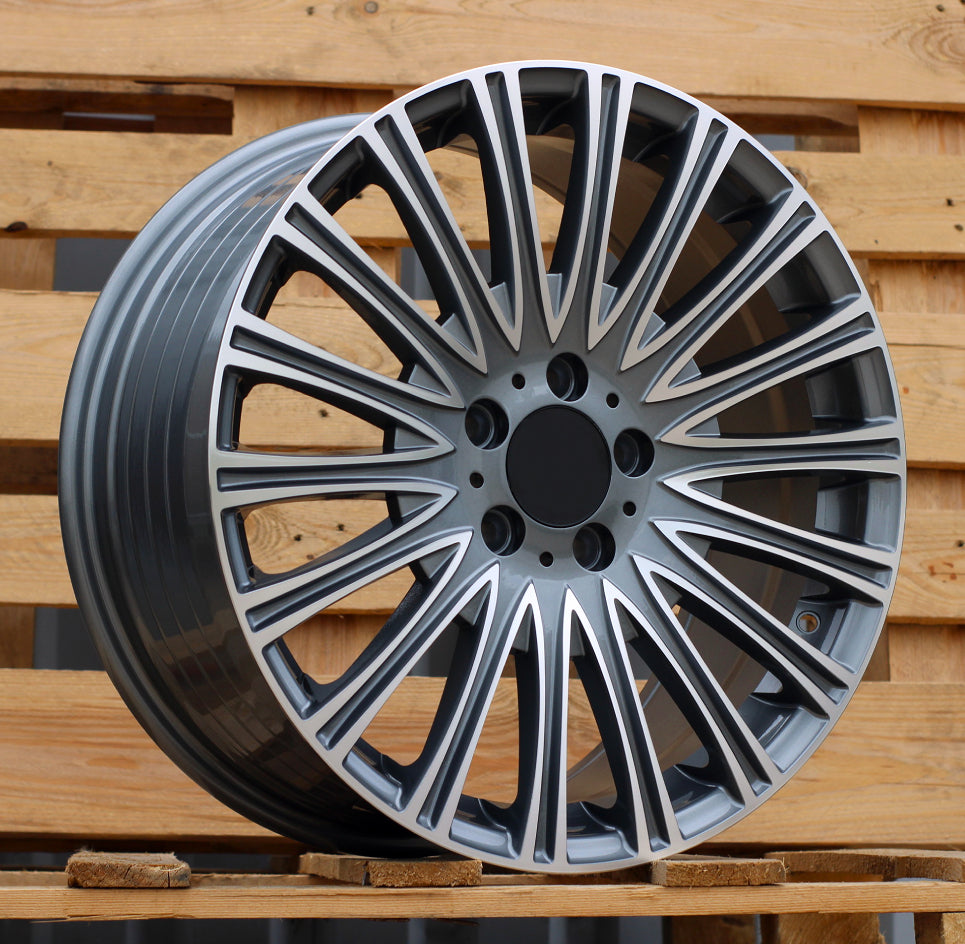 MERCEDES 8x18 5x112 ET43 66,6 FBX210 Gris poli
