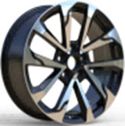 Jante TOYOTA 7x17 5x114.3 ET40 60,1 FBX416 Noir poli