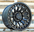 9x17 5x127 ET10 78,1 FBX464 Noir semi-mat