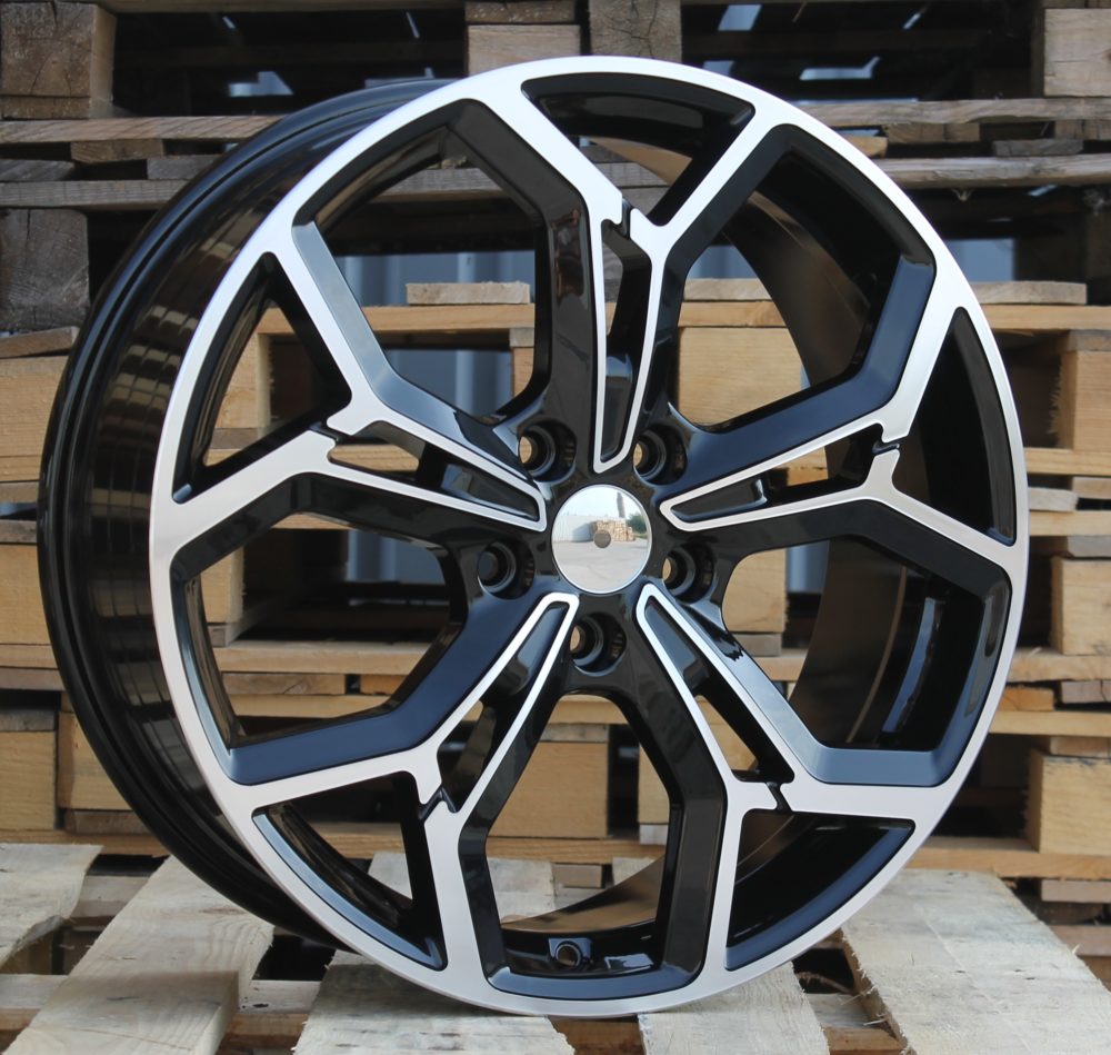KIA 7,5x18 5x114,3 ET51 67,1 FE190 Noir poli