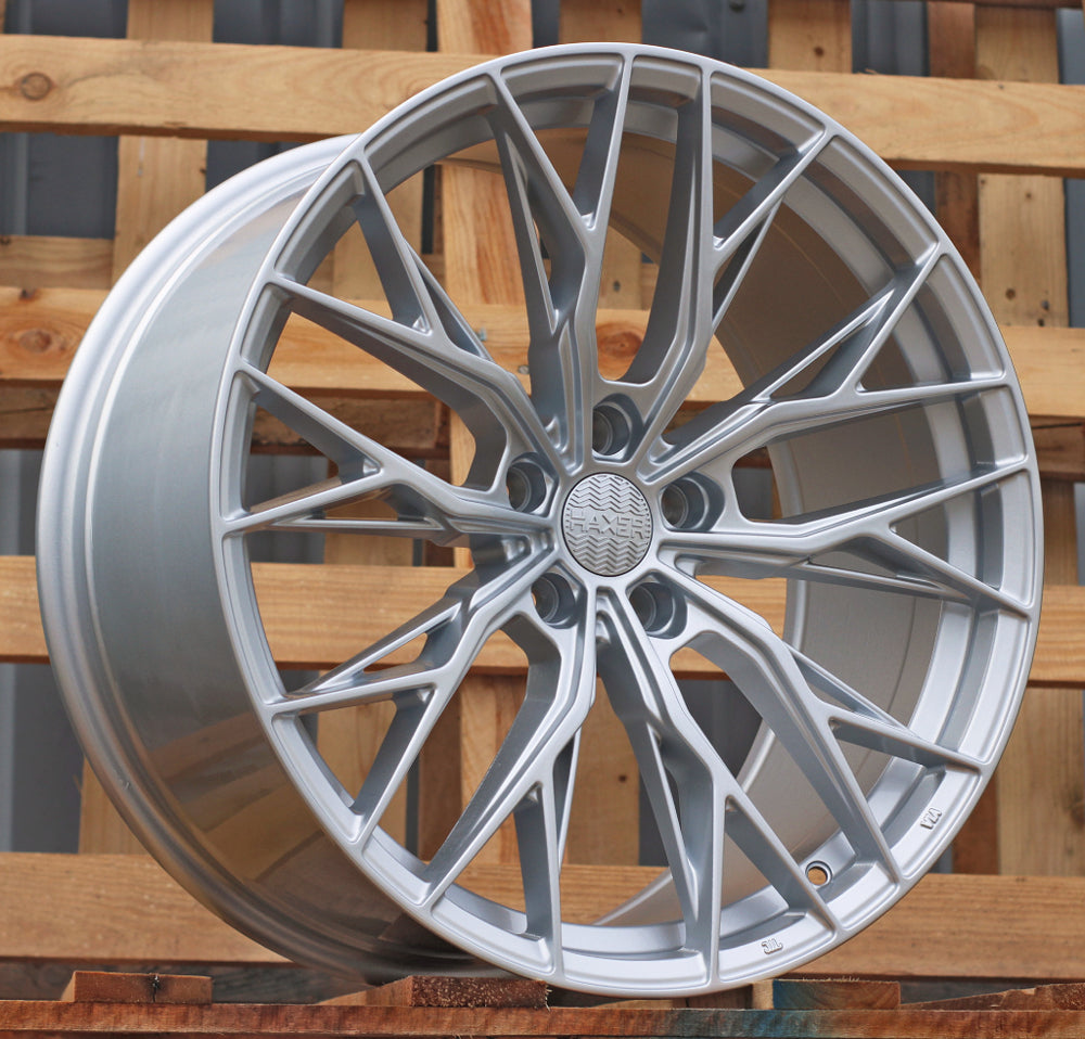 Jante HAXER 8,5x20 5x112 ET40 66,6 HX042 Argent brillant