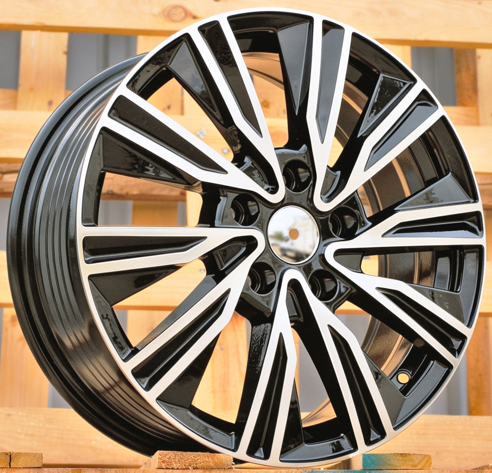 Jante VOLKSWAGEN 7x17 5x120 ET55 65,1 IN3651F Noir poli
