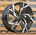 Jante SKODA 8x19 5x112 ET41 57,1 YF5696 Noir poli